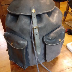 RRL Indigo Blue Backpack.